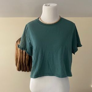 pacsun green top